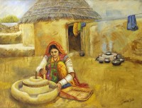 Imran Zaib, 18 x 24 Inch, Oil on Canvas, Figurative Painting, AC-IZ-012